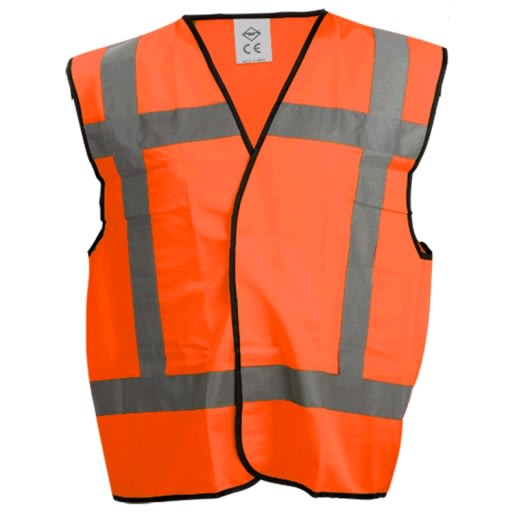 SafeWorker Veiligheidshesje Lena Maat One Size Fluorescerend Oranje