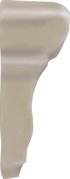 Product afbeelding voor Hoek Studio Angulo Artisan Silver Sands 2x7,5cm Glanzend