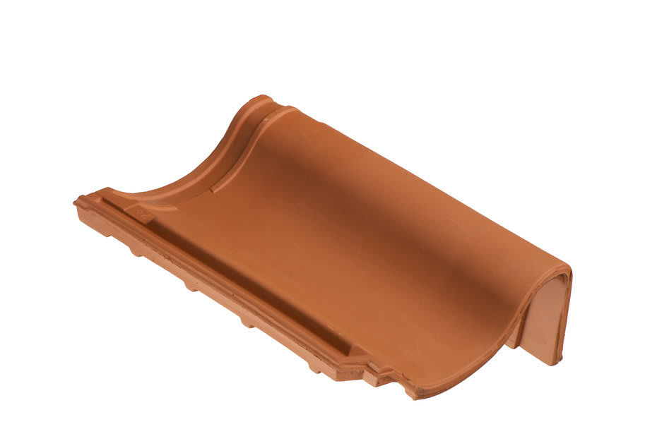 Monier OVH 206 Gevelpan Rechts Natuurrood