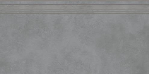 Rako Traptrede Essentials Dark Grey 40x80cm 10mm Mat Gerectificeerd R10