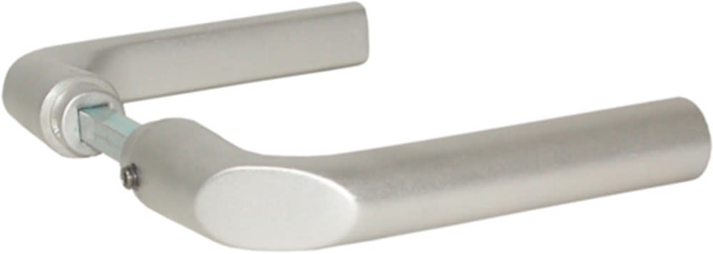 Oxloc Deurkruk Avignon Duimmodel Omkeerbaar Deurdikte 40mm Aluminium F1 Mat Gatdeel