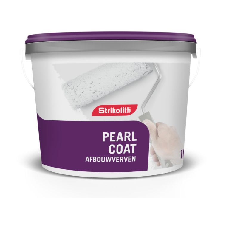 Strikolith Pearlcoat Muurverf Buiten 10L Wit