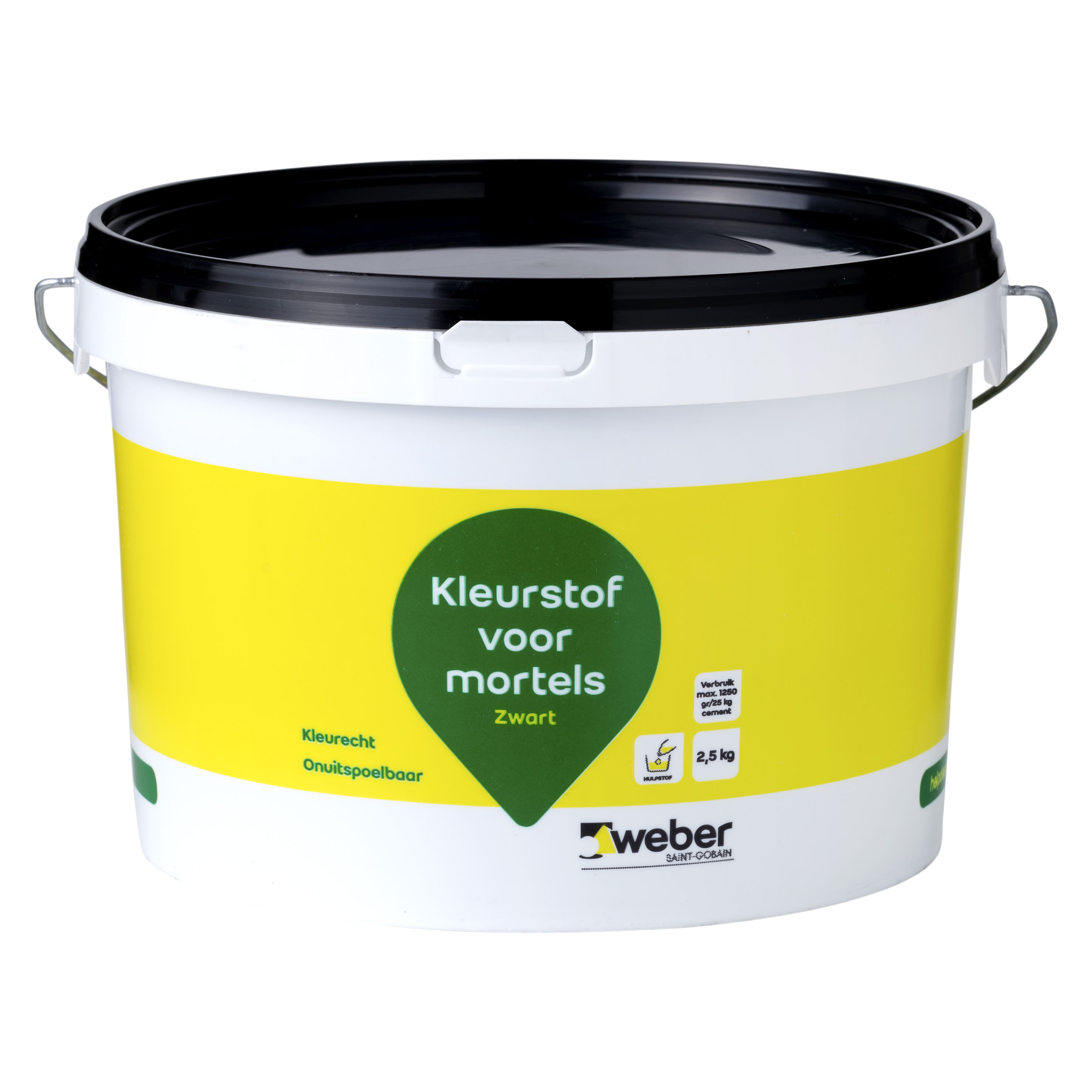 Weber Kleurstof 2.5kg Zwart