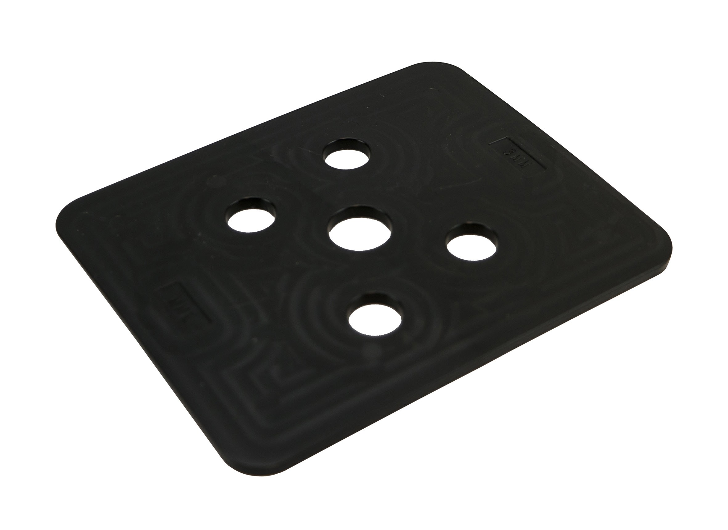 GB Drukplaat 3mm Kunststof Zwart 144st 349103