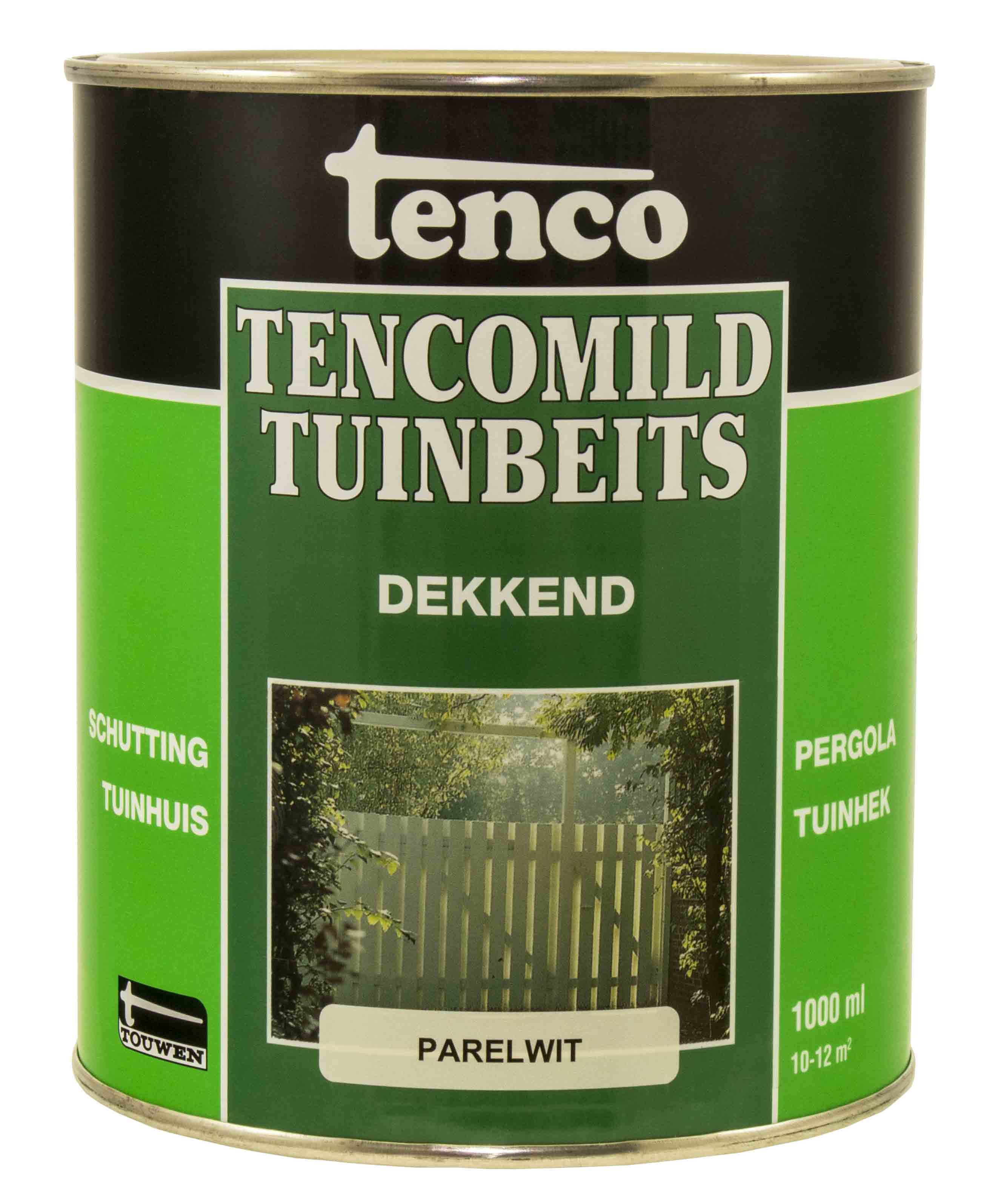 Tencomild Tuinbeits Dekkend 1L Parelwit