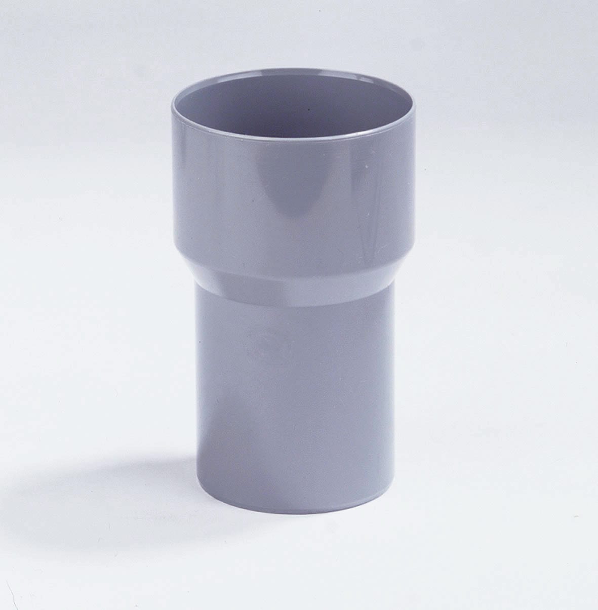 Dyka PVC RWA Verbindingsmof 80x70mm LV/VS Lijmmof/Verjongd Spie Grijs