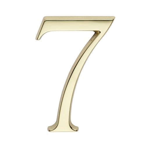 Skantrae Huisnummer Messing Nr 9 Titanium