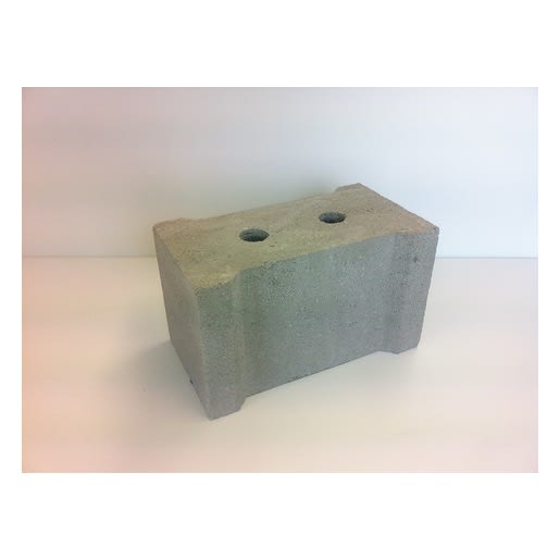 Product afbeelding voor BIA Grindbetonblok 32/19 Klinker 180x320x190mm Vuilwerk