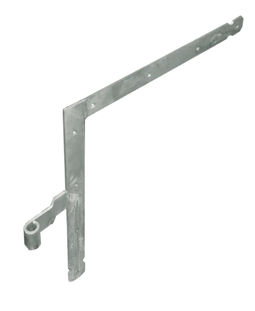 GB Garagedeurheng 500x500mm 45x6mm Linksboven Rechtsonder Elektrolytisch Verzinkt 48366