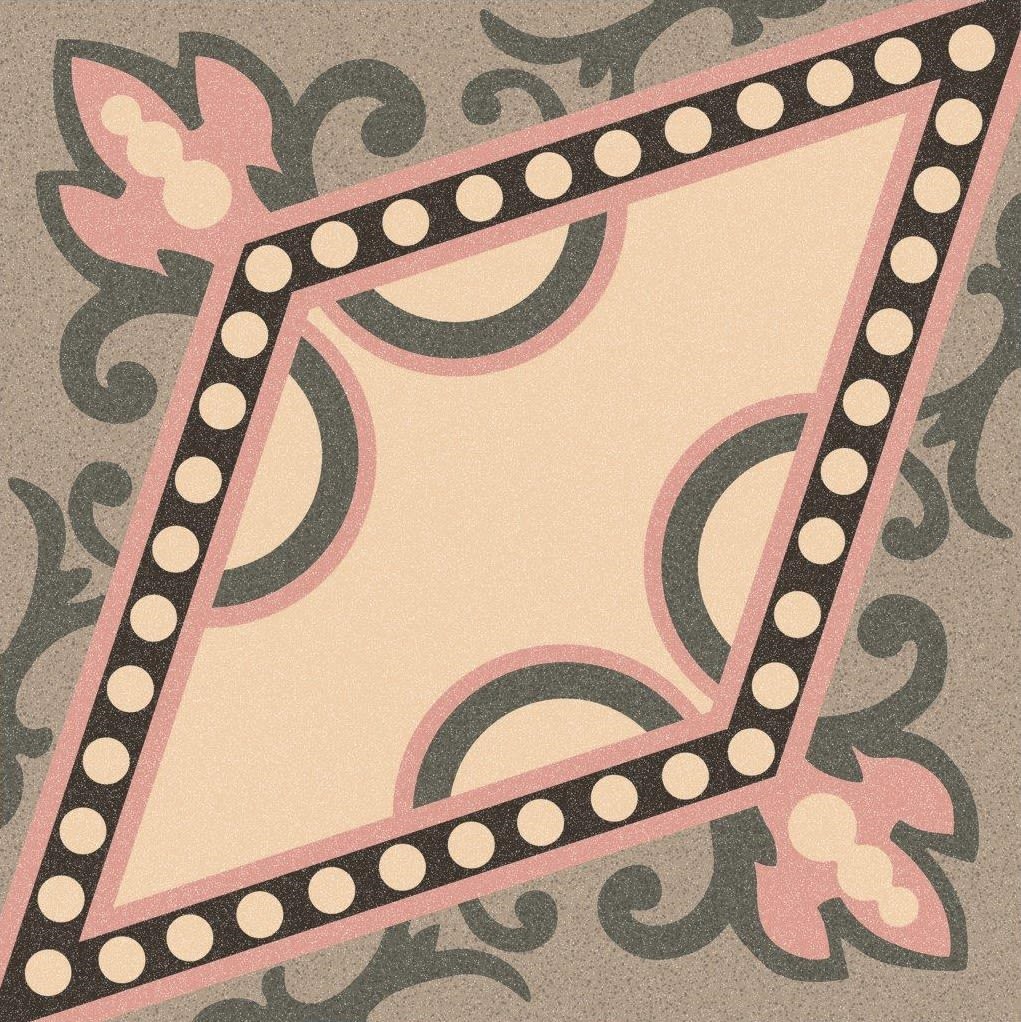 Decortegel Bel Histoire Agathe 15x15cm 8mm Mat Gerectificeerd R10