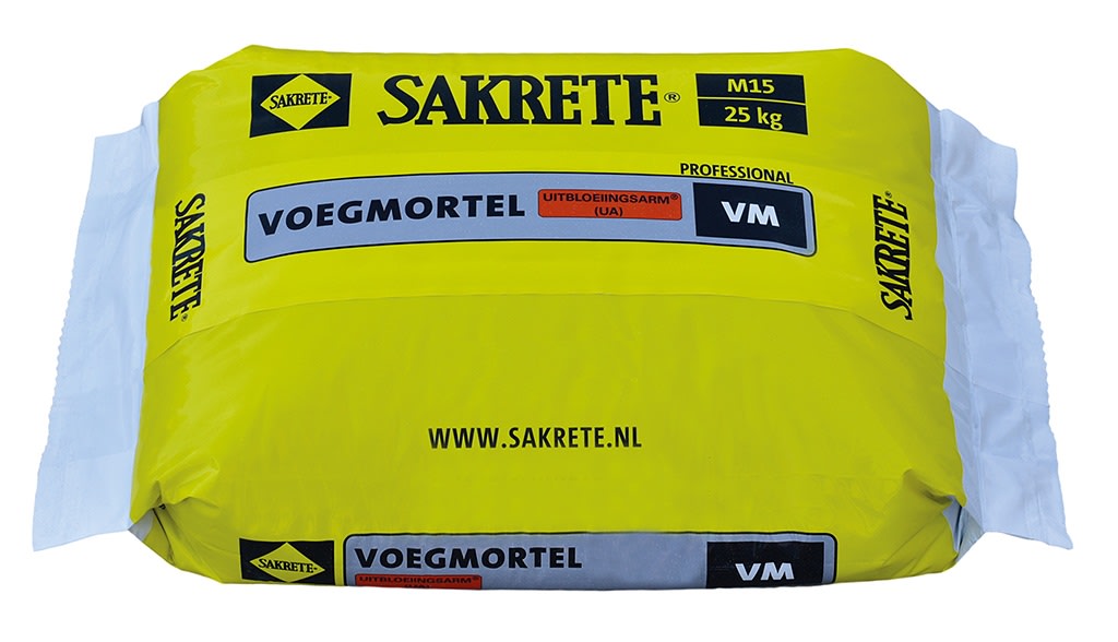 Product afbeelding voor Sakrete Voegmortel VM Uitslagarm 25kg Donkergrijs 250