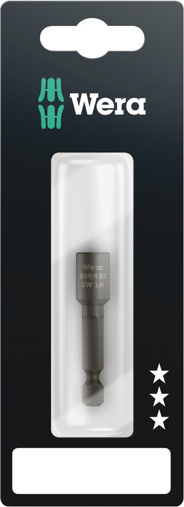 Wera Dopbit 50mm 1/4" Magnetisch