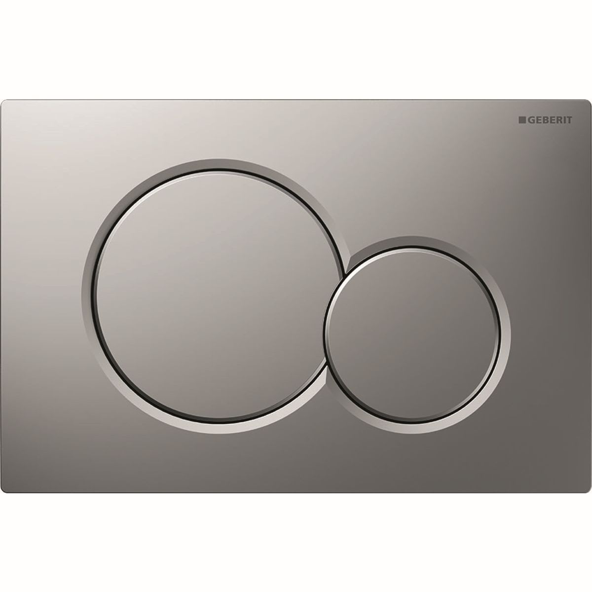 Geberit Sigma 01 Bedieningsplaat Easy-To-Clean Mat Chroom