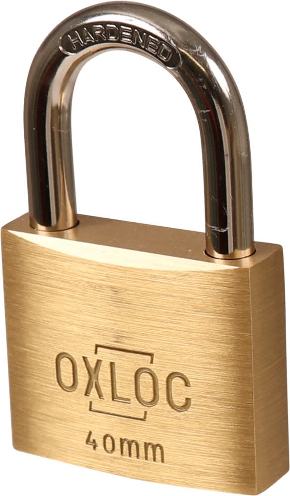 Oxloc Hangslot KA 4001 Gelijksluitend 40mm Staal Met 2 Sleutels