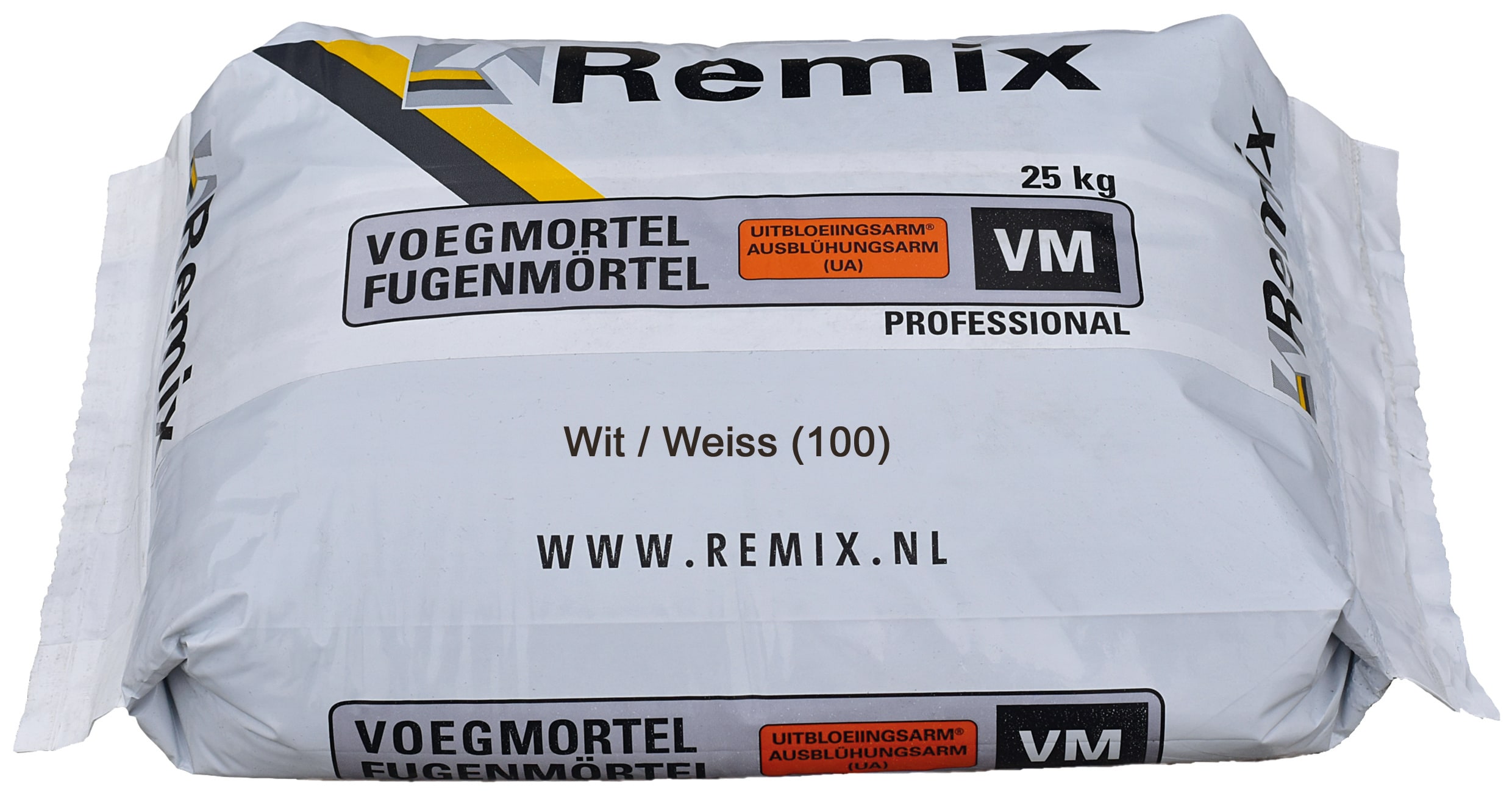 Remix Voegmortel Uitslagarm VM 25kg Wit 100