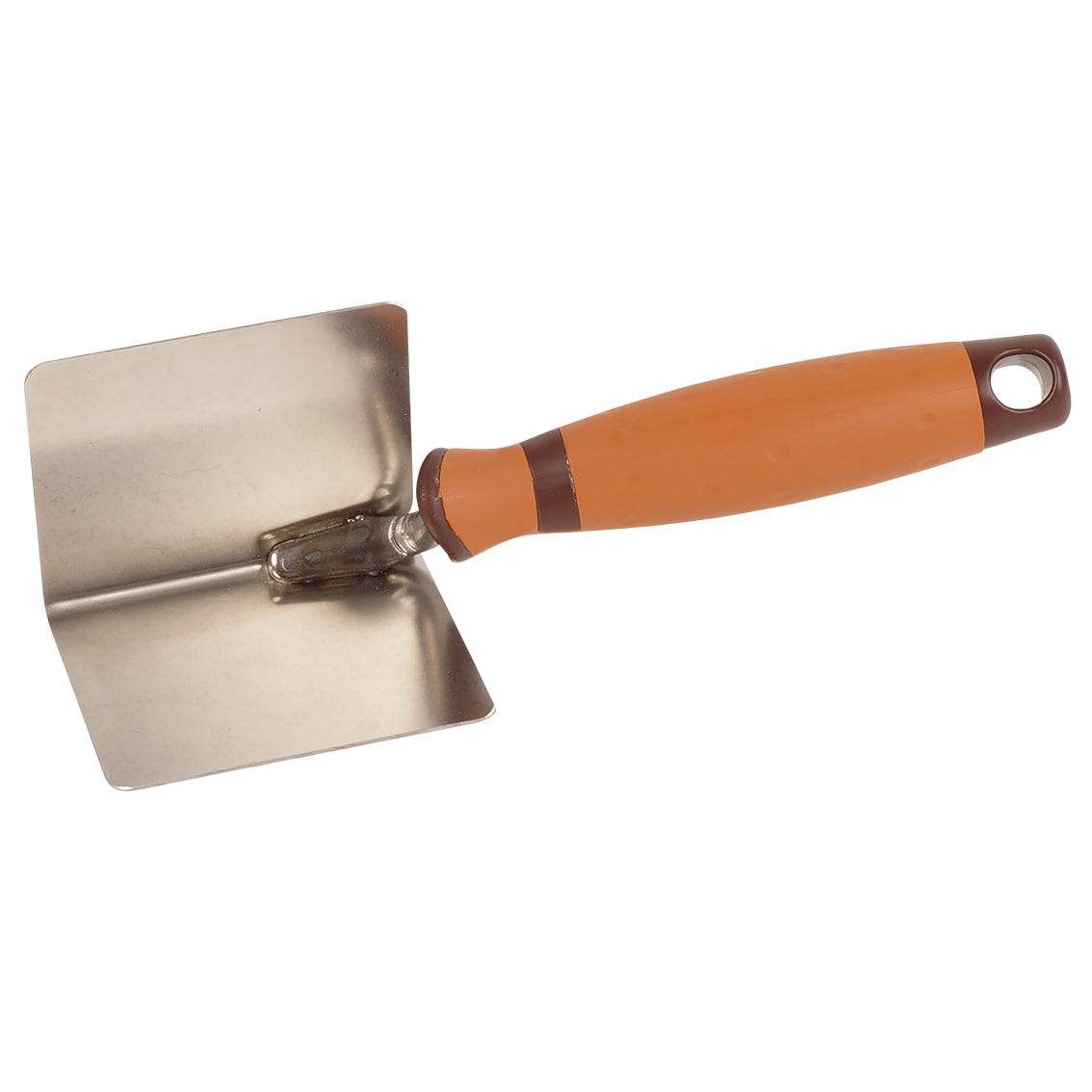 Super Prof Hoekschop Eco 80x60mm Inwendig Dubbeltje Rond RVS Met SuperSoft Handgreep