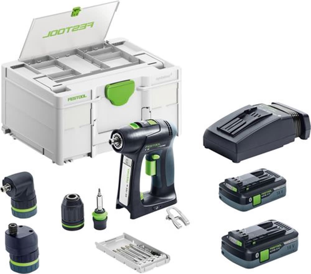 Festool Accu Schroefboormachine C 18 HPC 4,0 I-Set