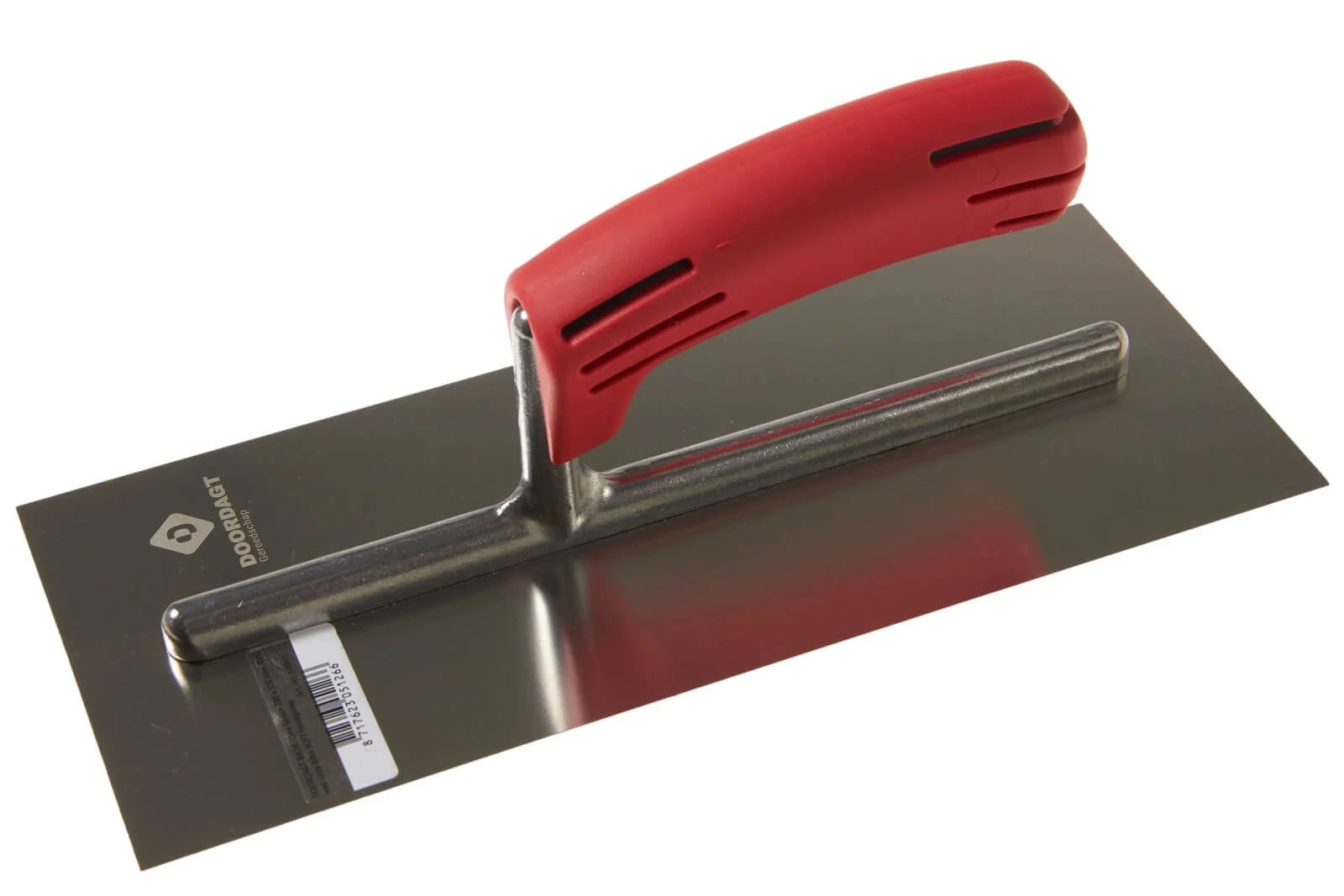 Product afbeelding voor Doordagt Basic-Line Spaan 280x120mm RVS Met Soft Handgreep Rood