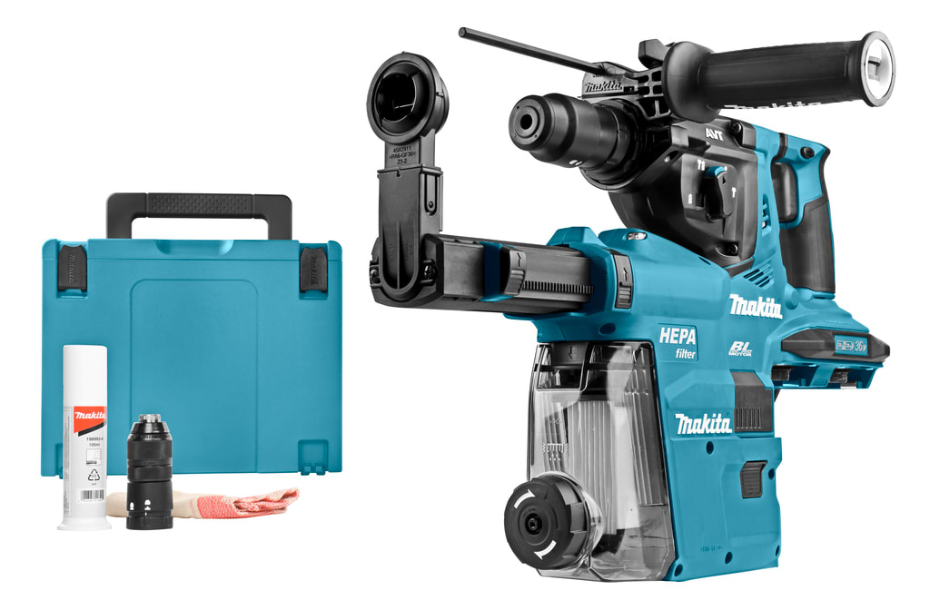 Makita Accu Combihamer DHR281ZWJ 2x18V Zonder Accu En Lader In Mbox
