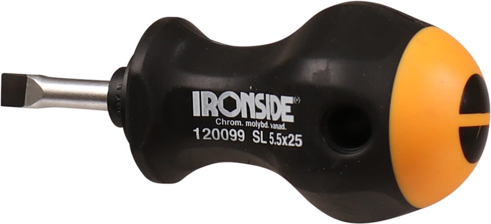 Ironside Schroevendraaier 5.5x25mm Stubby