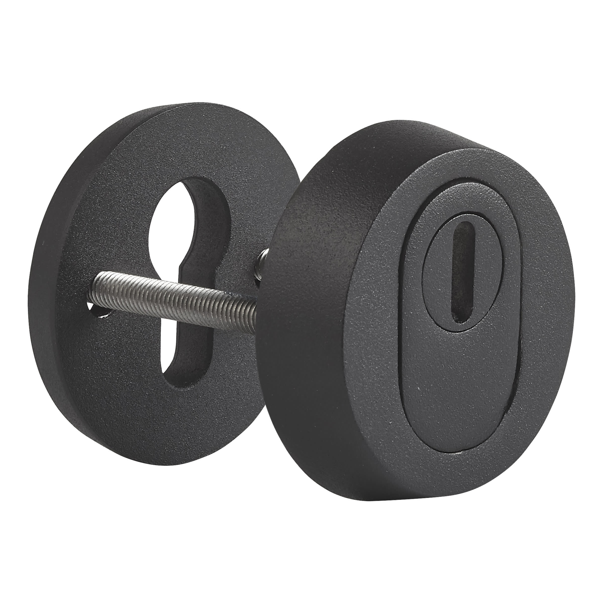 Skantrae Veiligheidsrozet Juno Rond Zwart Kerntrekbeveiliging