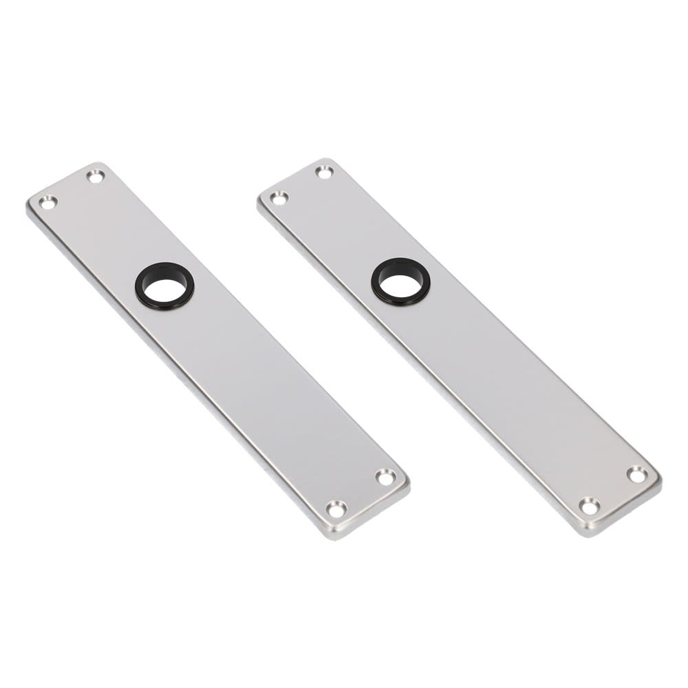 AMI Langschild Recht Blind Met Krukgat 212x41mm Aluminium F1