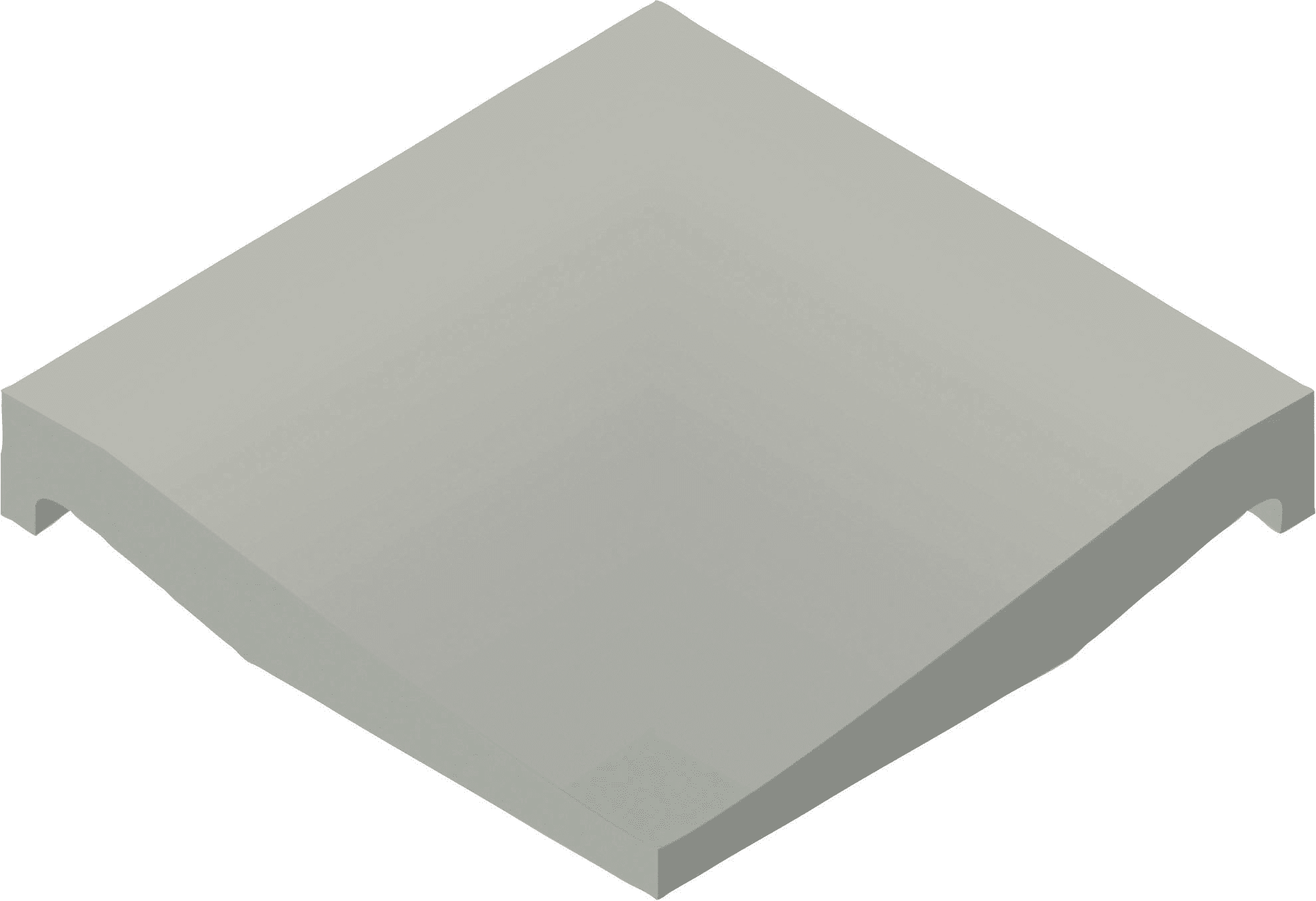 Product afbeelding voor Villeroy & Boch Hoek Pro Architectura 3.0 Secret Grey 10x10cm Mat R10 3009C3600010