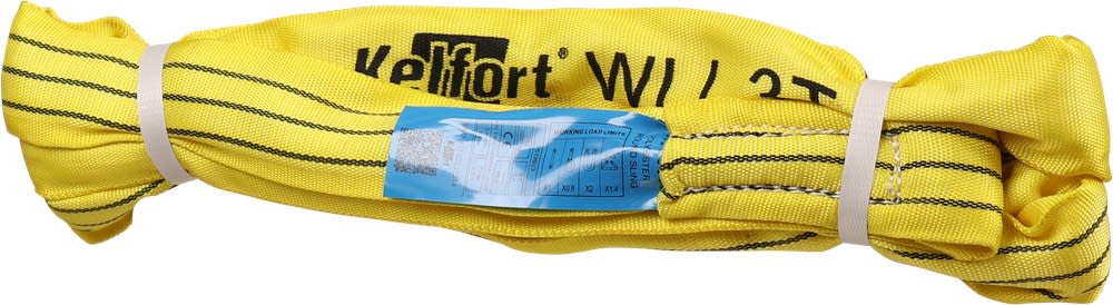 Kelfort Rondstrop RSK30-1,5 3.0m 3 ton Werklengte 1.5m Geel