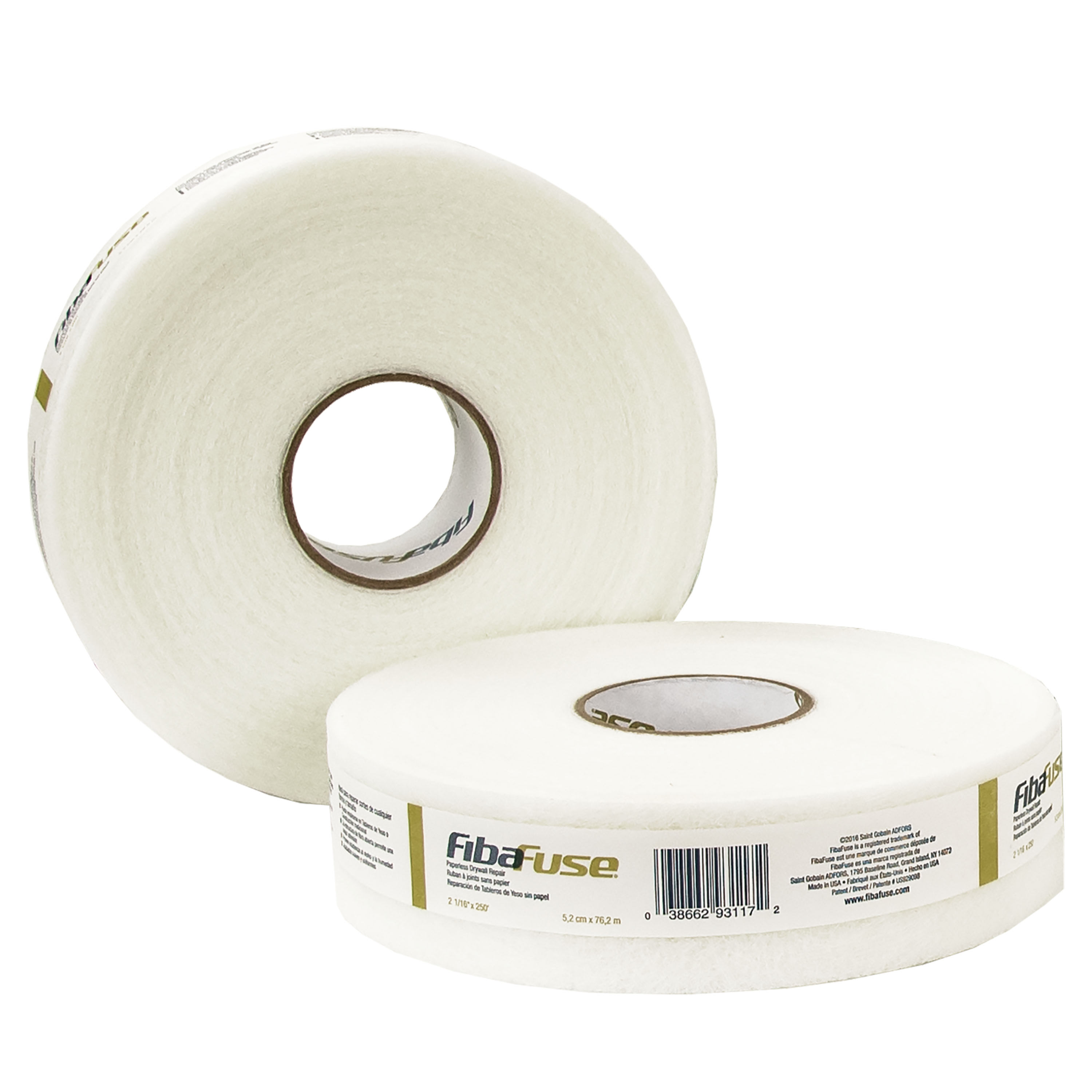 Fibafuse Fibertape 52mm 76,2m Wit
