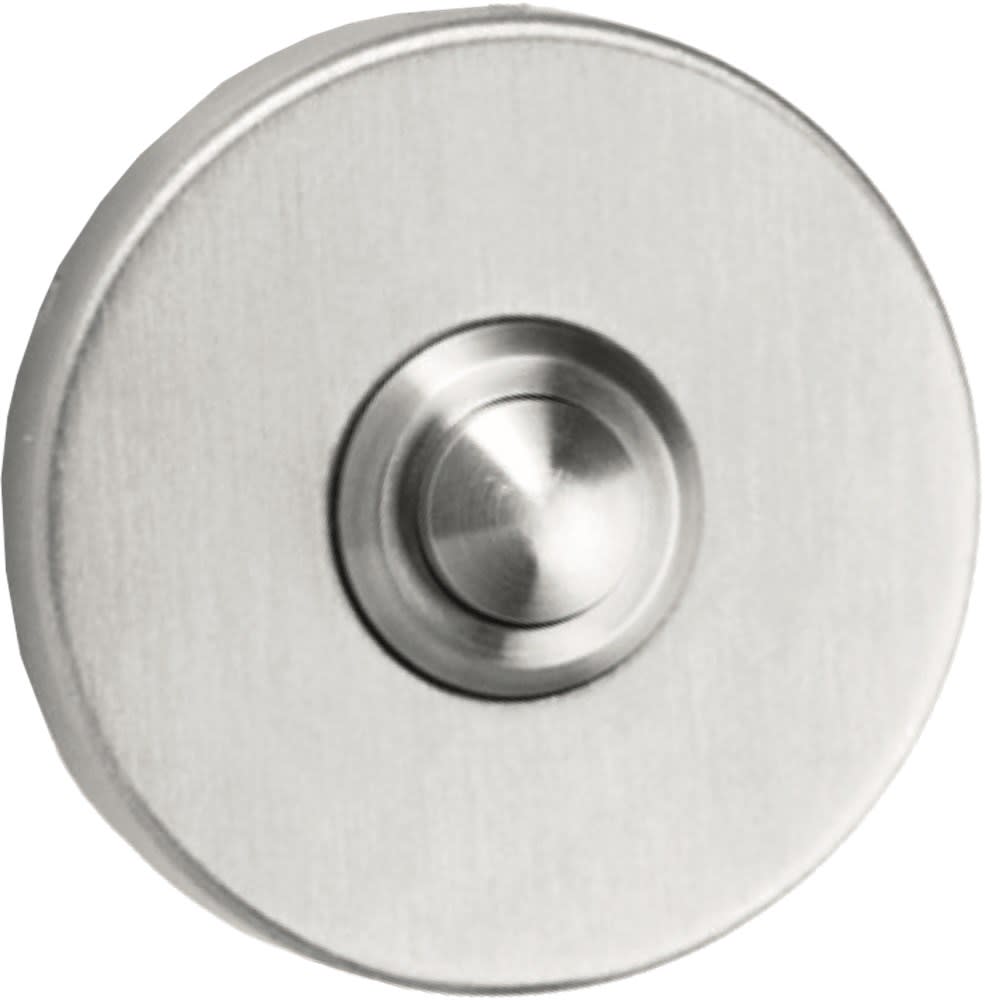 Oxloc Beldrukker Rond Verdekt RVS