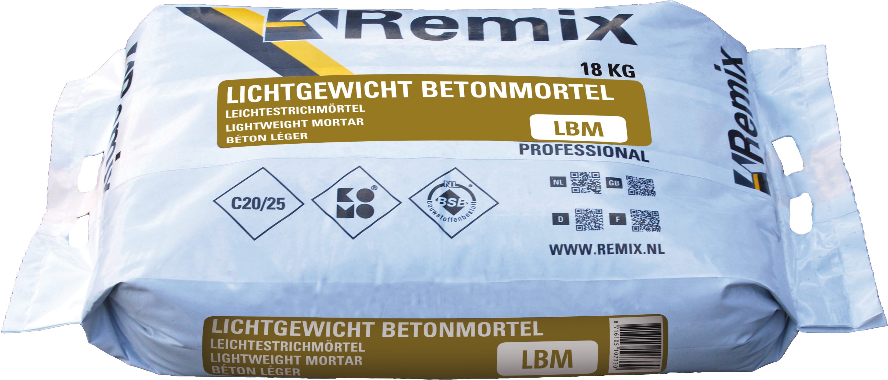 Remix Lichtgewicht Betonmortel 18kg