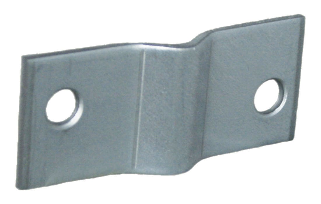 Product afbeelding voor GB Gaaspaneelklem Voor 5mm Gaas 50x20x2mm Thermisch Verzinkt 300st 91015