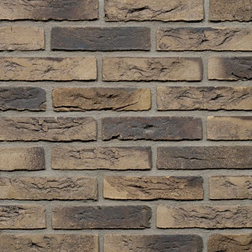 Gevelsteen NG1060 HV WF Bruin Zwart Bont