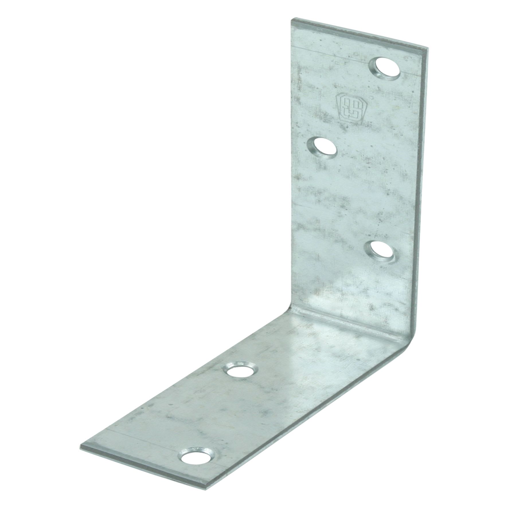 Versterkingshoek 130x80x36mm Verzinkt 1st