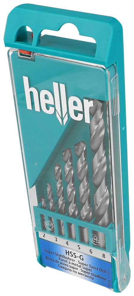Heller Staalboor 900 HSS Super 6-Delig
