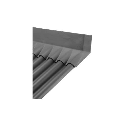 Ecolor CAD Bovenstuk Nr.76 300mm Dakhelling 15-30gr Rechts Donkergrijs