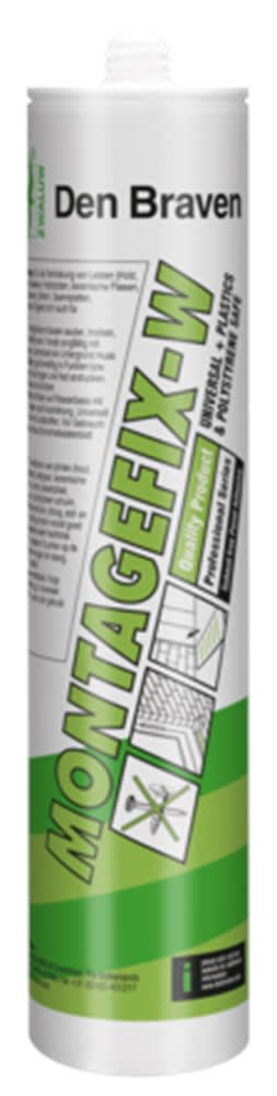 Zwaluw Constructielijm Montagefix-W 310ml Wit