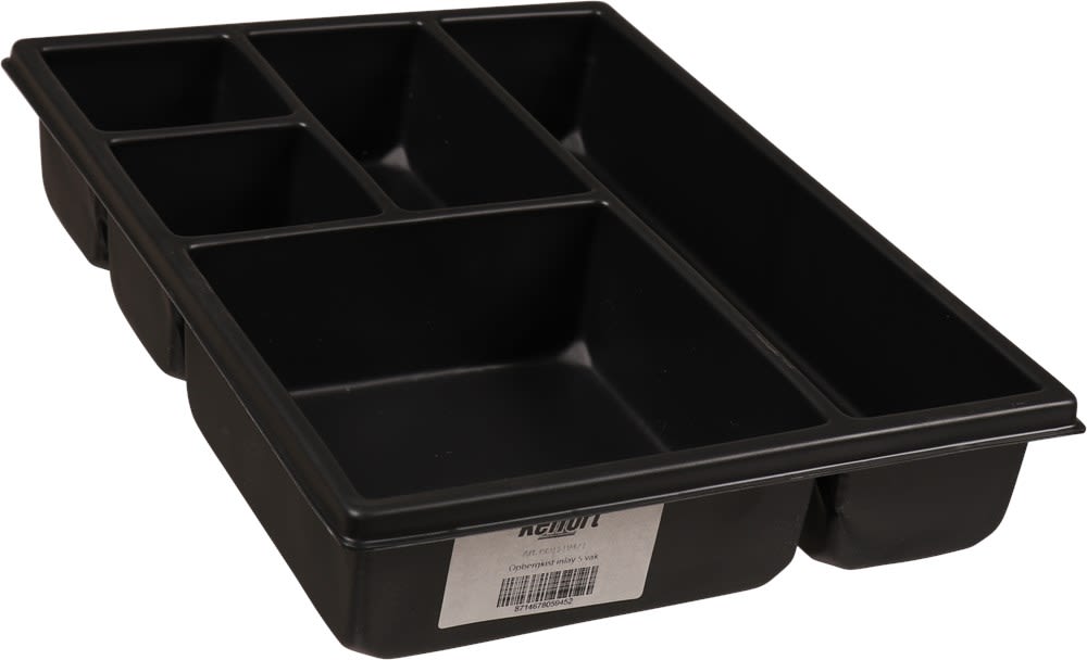 Kelfort Vakverdeler Voor Opbergkist 5-vaks Zwart