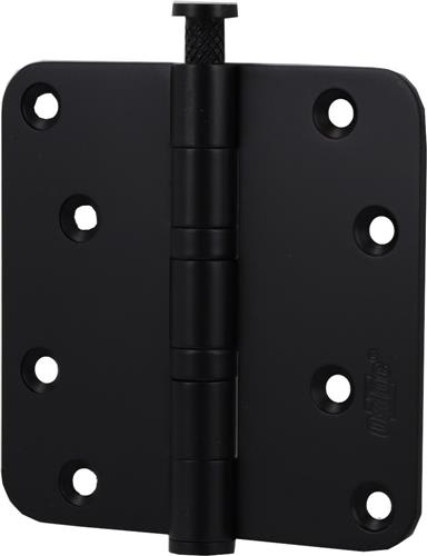 Oxloc Kogellagerscharnier Ronde Hoeken 89x89mm Zwart 1st