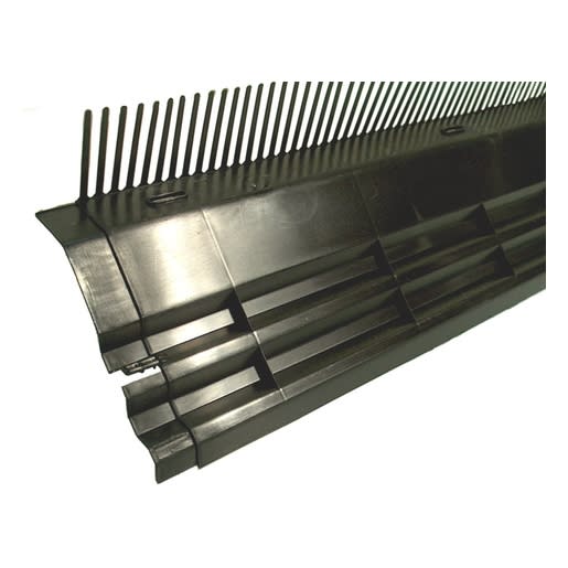 Nedsale Kombi-Dakvoetprofiel 55x165mm 1m Polypropyleen Rood