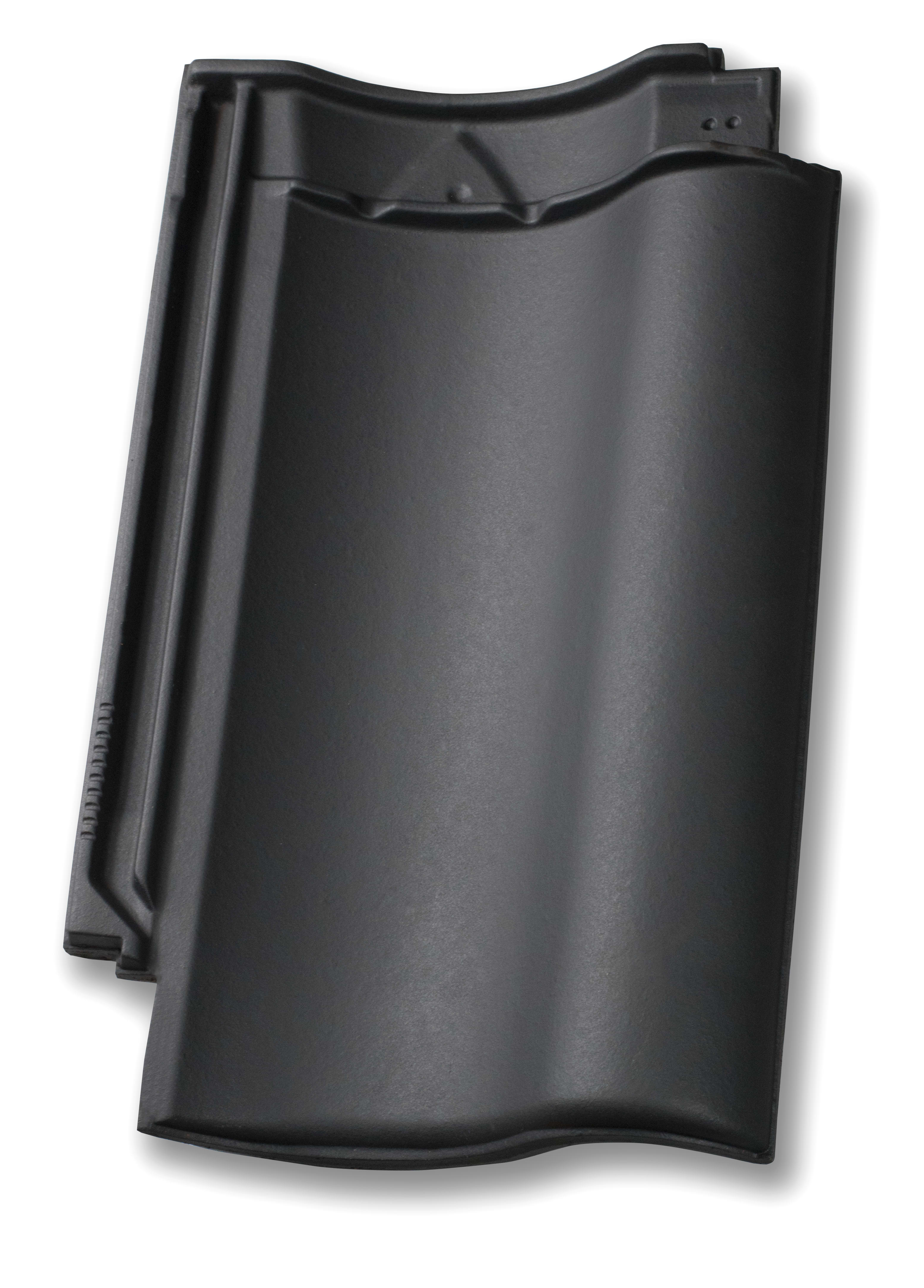 Nelskamp H-10 Dakpan Matzwart Engobe 671