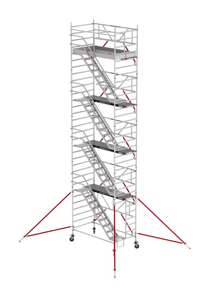 Altrex Rolsteiger RS Tower 53-S 10,2m Hout 1,85m