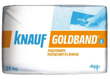 Product afbeelding voor Knauf Goldband E Gips 25kg