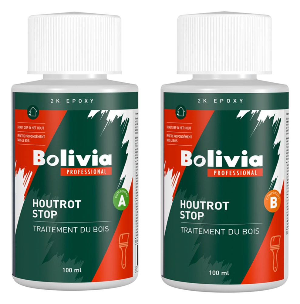 Bolivia Houtrotstop 2K 2x100ml