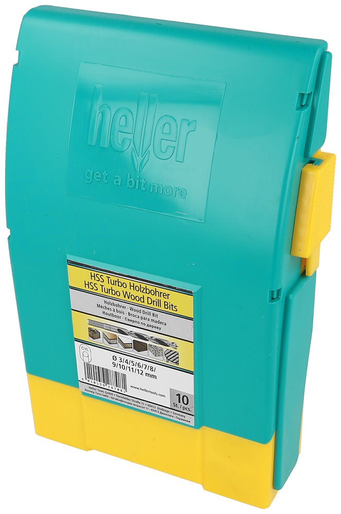 Heller Houtboor 335 Turbo 10-Delig