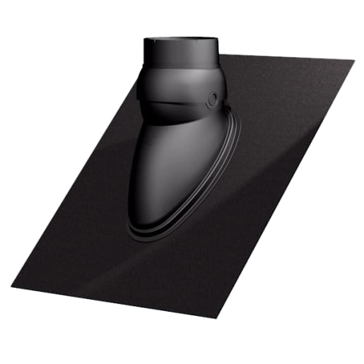 Product afbeelding voor Ubbink Dakdoorvoerpan Ubiflex Universeel 131mm 500x600mm 15-55 Graden Met Schaal Zwart