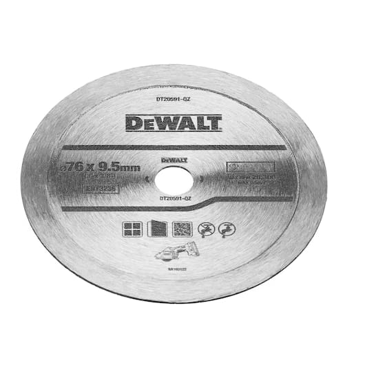 DeWALT Diamantzaagblad DT20591QZ 76x20mm Voor Tegels