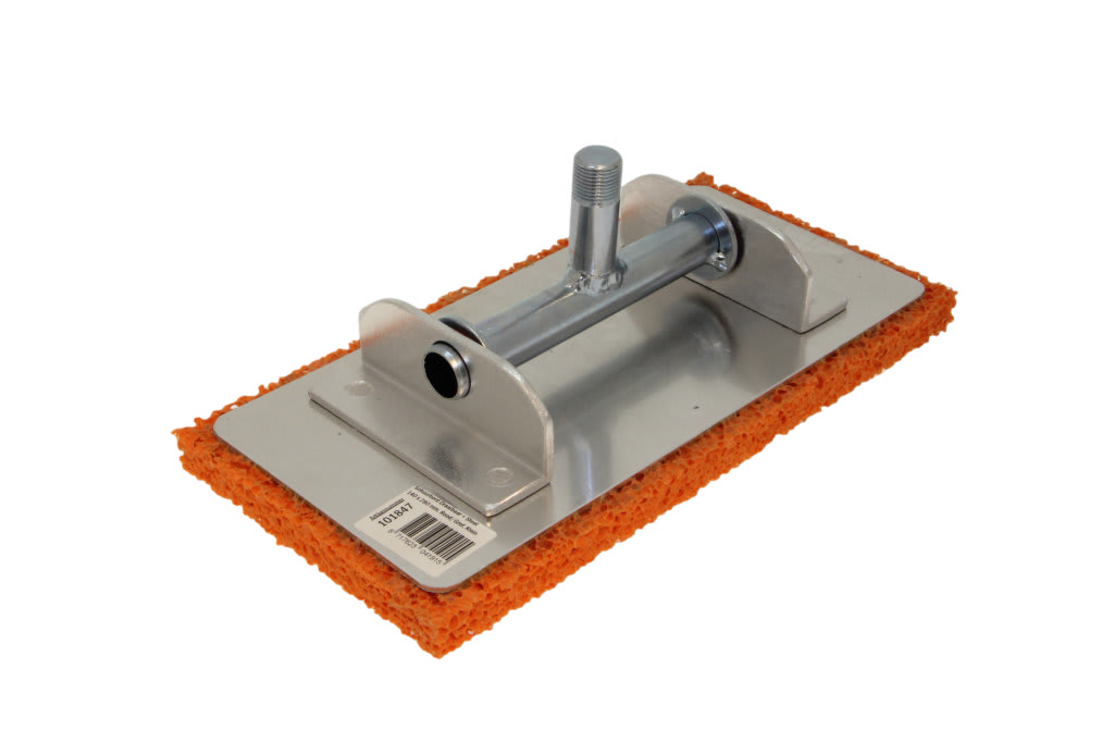 Schuurbord Zonder Steel 140x280mm Draaibaar Rood/Grof