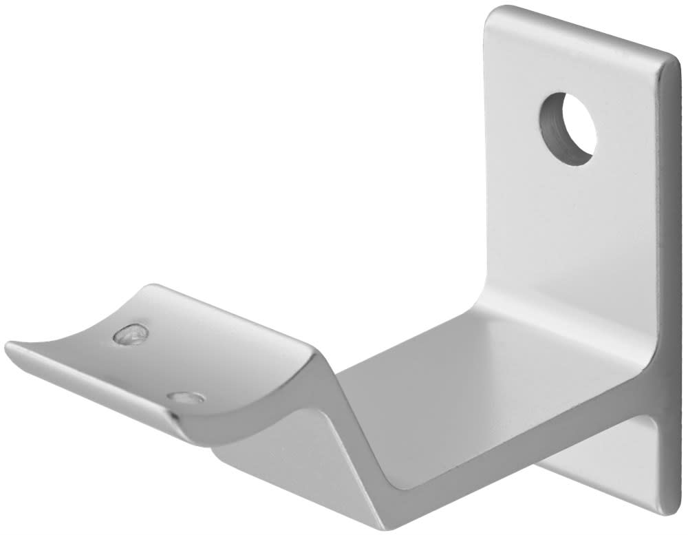 Hermeta Leuninghouder 3543 65mm Hol Stokschroef Naturel Aluminium