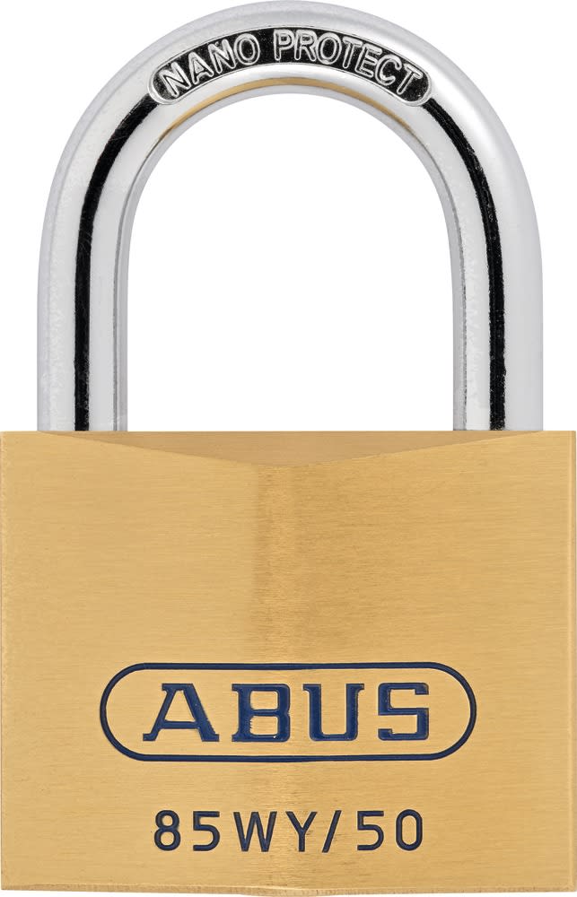 Abus Hangslot 85WY/50 50mm Messing